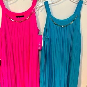2 BCX Girl dresses  one NWT size 16